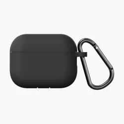 Чехол защитный Keephone Liquid силиконовый AirPods Pro 3 Чёрный