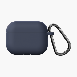 Чехол защитный Keephone Liquid силиконовый AirPods Pro 3 Синий