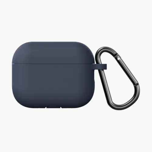 Чехол защитный Keephone Liquid силиконовый AirPods Pro 3 Синий