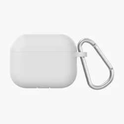 Чехол защитный Keephone Liquid силиконовый AirPods Pro 3 Белый