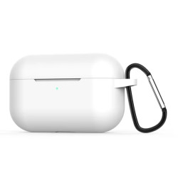 Чехол защитный силиконовый AirPods 4 Белый