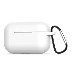 Чехол защитный силиконовый AirPods 4 Белый