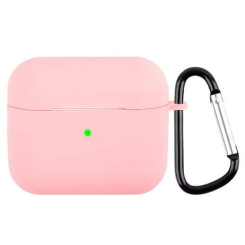 Чехол защитный силиконовый AirPods 4 Розовый