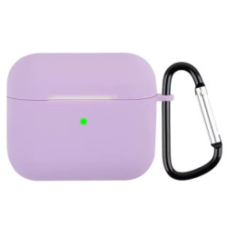 Чехол защитный силиконовый AirPods 4 Фиолетовый