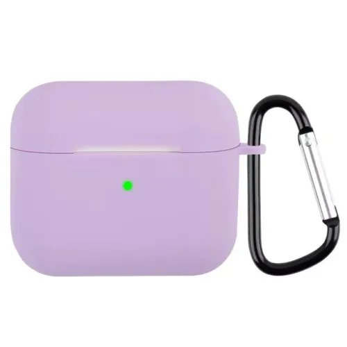 Чехол защитный силиконовый AirPods 4 Фиолетовый