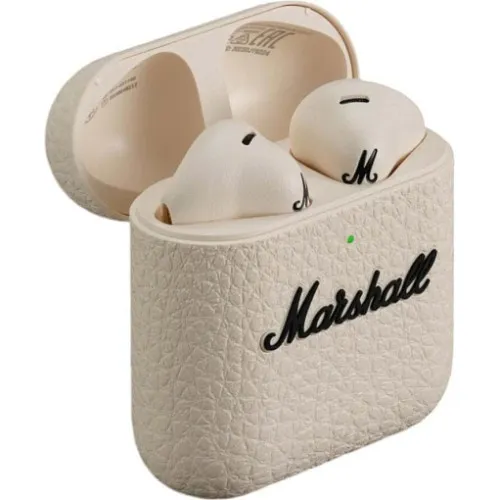 Беспроводные наушники Marshall Minor IV Кремовые