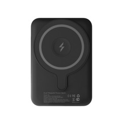 Внешний аккумулятор VLP Dual Magsafe PowerBank 5000 мАч USB-C Чёрный