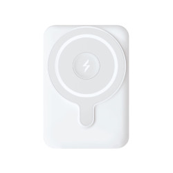 Внешний аккумулятор VLP Dual Magsafe PowerBank 5000 мАч USB-C Белый