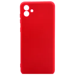 Силиконовый чехол Samsung A04 Красный