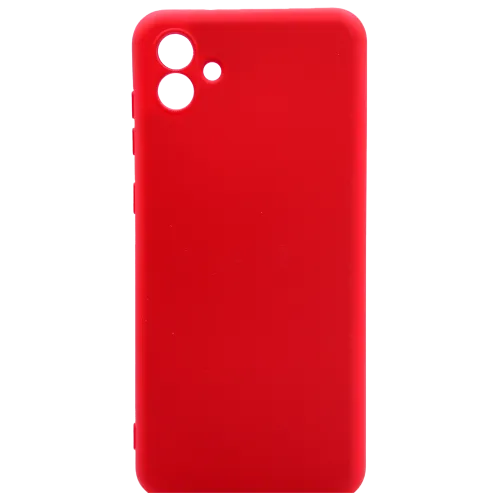 Силиконовый чехол Samsung A04 Красный
