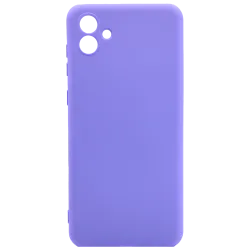 Силиконовый чехол Samsung A04 Фиолетовый