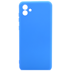 Силиконовый чехол Samsung A04 Голубой