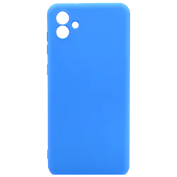 Силиконовый чехол Samsung A04 Голубой