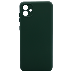 Силиконовый чехол Samsung A04 Тёмно-зелёный
