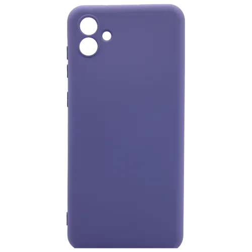 Силиконовый чехол Samsung A04 Лавандовый-серый