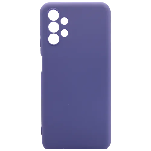 Силиконовый чехол Samsung A13 Лавандово-Серый