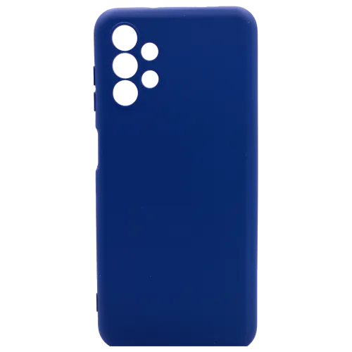 Силиконовый чехол Samsung A13 Тёмно-синий