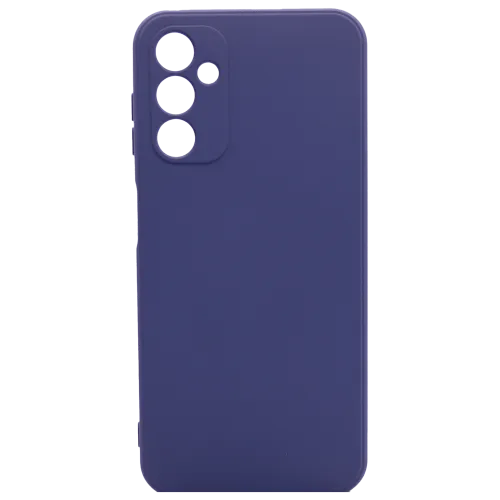 Силиконовый чехол Samsung A14 Лавандово-Серый