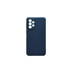 Силиконовый чехол Samsung A14 Cиний