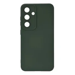 Силиконовый чехол Samsung A14 Тёмно-Зелёный