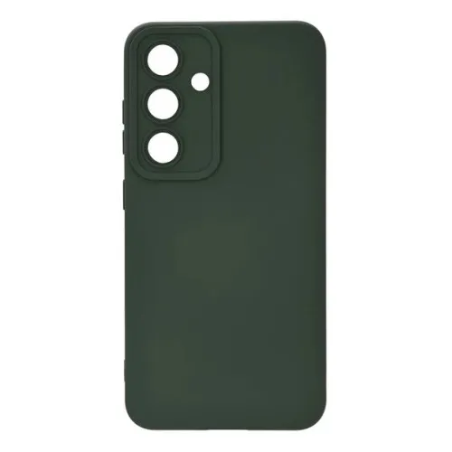 Силиконовый чехол Samsung A14 Тёмно-Зелёный
