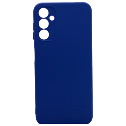 Силиконовый чехол Samsung A14 Тёмно-синий
