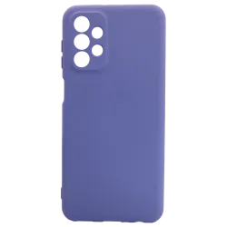 Силиконовый чехол Samsung A23 Лавандово-Серый