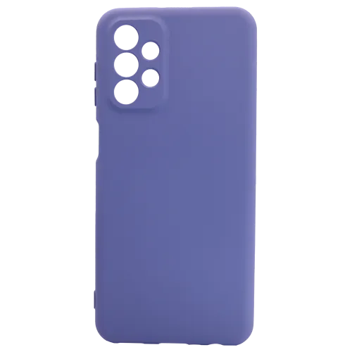 Силиконовый чехол Samsung A23 Лавандово-Серый
