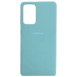 Силиконовый чехол Samsung M52 Мятный