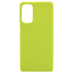 Силиконовый чехол Samsung A51 Жёлтый
