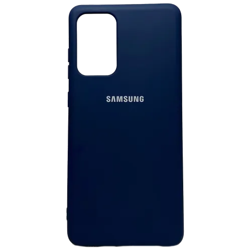 Силиконовый чехол Samsung M52 Тёмно-Синий