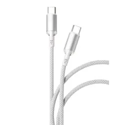 Кабель VLP Diamond Cable USB C - USB C 1.2м Белый
