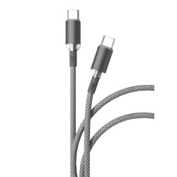 Кабель VLP Diamond Cable USB C - USB C 1.2м Темно-серый
