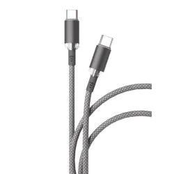 Кабель VLP Diamond Cable USB C - USB C 1.2м Темно-серый