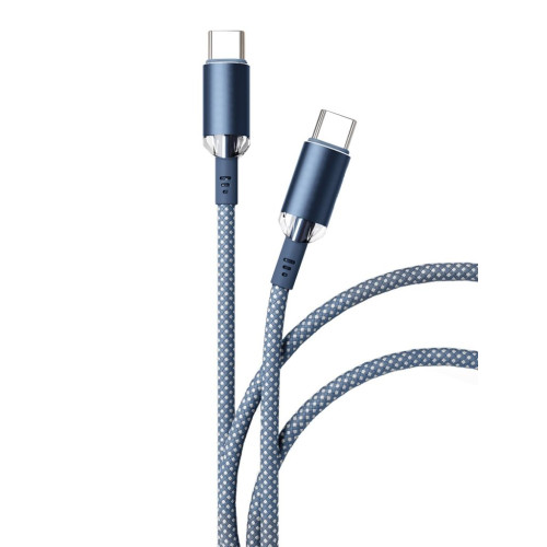 Кабель VLP Diamond Cable USB C - USB C 1.2м Темно-синий