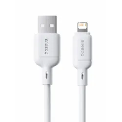 Кабель Baseus USB - Lightning 2.4A 1.5м Белый