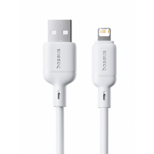 Кабель Baseus USB - Lightning 2.4A 1.5м Белый