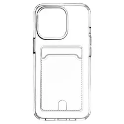 Чехол прозрачный c картой iPhone 15
