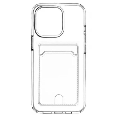 Чехол прозрачный c картой iPhone 11