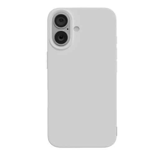 Чехол защитный AceCase Soft Shell iPhone 16 Белый