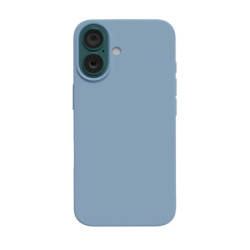 Чехол защитный AceCase Soft Shell iPhone 16 Голубой