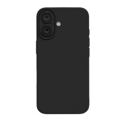 Чехол защитный AceCase Soft Shell iPhone 16 Чёрный