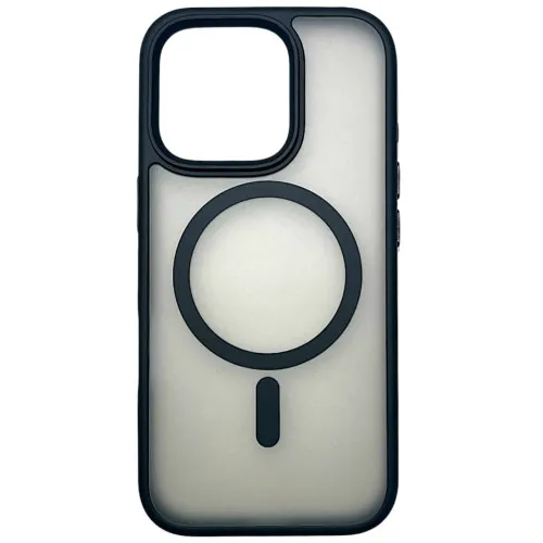 Чехол защитный AceCase Soft Rim iPhone 16 Pro Чёрный