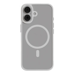 Чехол защитный AceCase Soft Rim iPhone 17 Белый