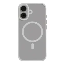 Чехол защитный AceCase Soft Rim iPhone 17 Белый