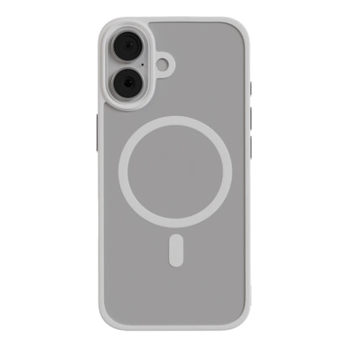 Чехол защитный AceCase Soft Rim iPhone 17 Белый