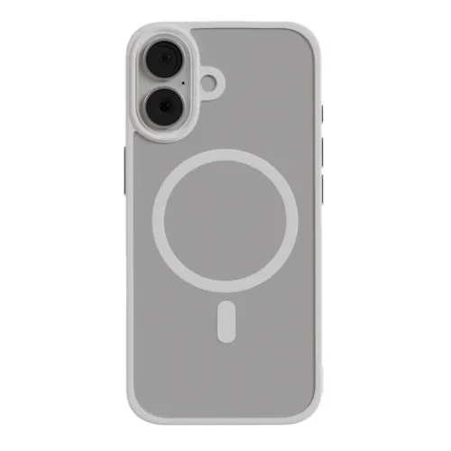 Чехол защитный AceCase Soft Rim iPhone 17 Белый