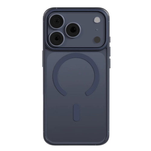 Чехол защитный AceCase Crystal Shield для iPhone 17 Pro Max Синий