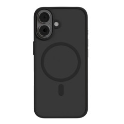 Чехол защитный AceCase Soft Rim iPhone 17 Чёрный