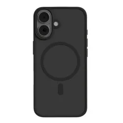 Чехол защитный AceCase Soft Rim iPhone 17 Чёрный